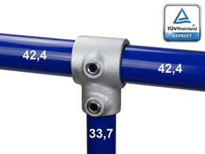 ☀️ Rohrverbinder aus Temperguss, TÜV